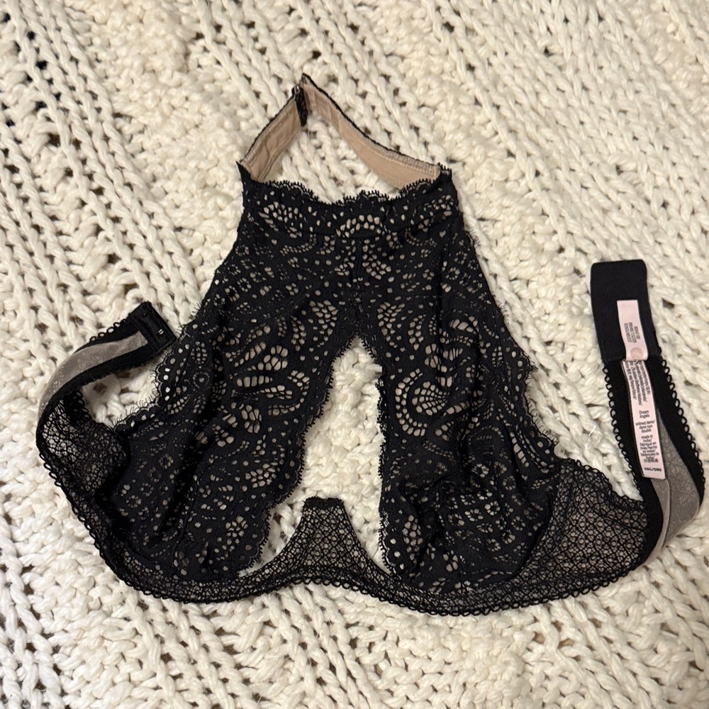 Elegant Black Lace Bra lingerie